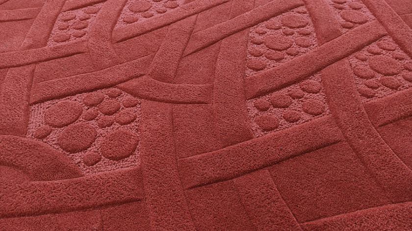 3D rug with Celtic pattern
