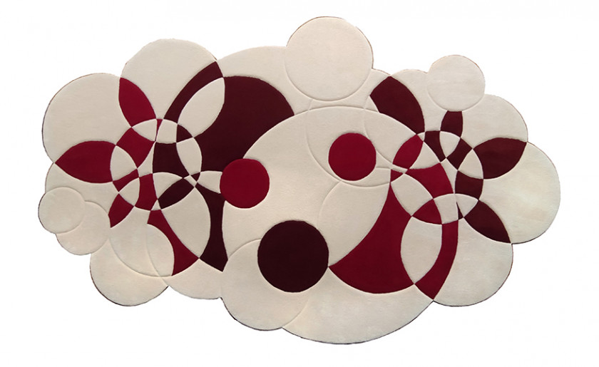 Multi-coloured Circles Carpet