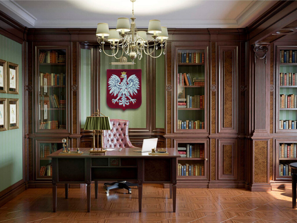 carpet polish coat of arms