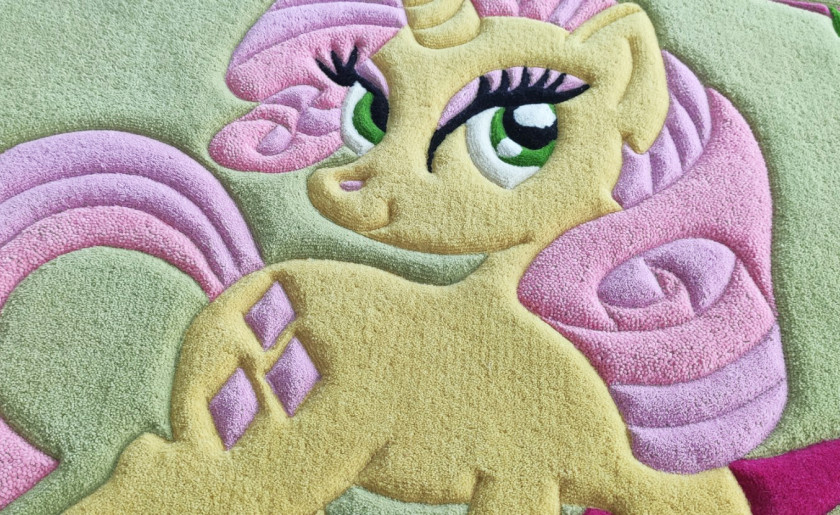 The Unicorn Rug is manufactured for Your little princess