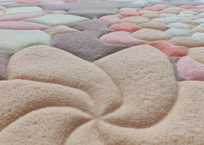 carving oval carpet