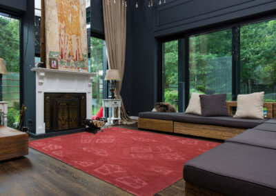 Celtic pattern 3d carpet. Custom carpet from Carpet Studio