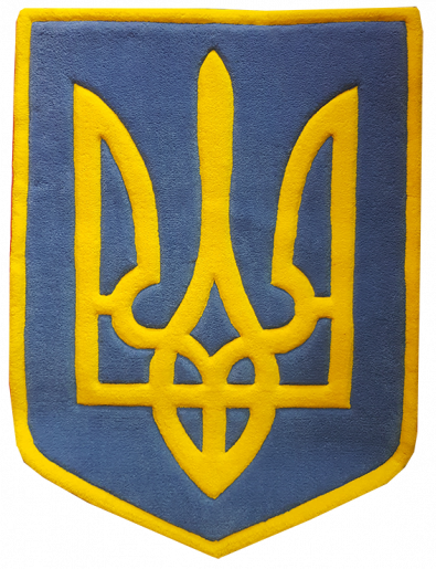 Rug coat of arms of Ukraine