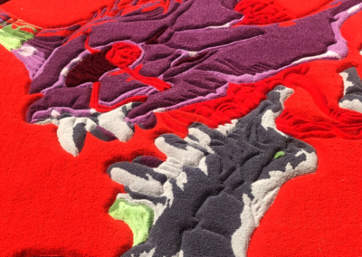 Rug Evangelion Unit 01 is the best gift to teenager