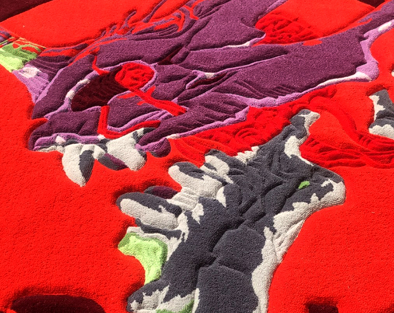 Rug Evangelion Unit 01 is the best gift to teenager
