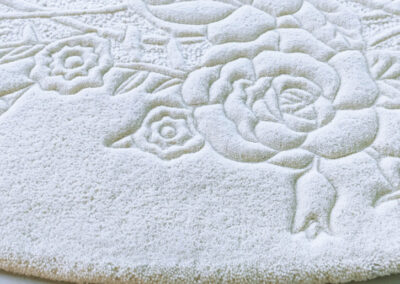 rug flowers and butterflies part