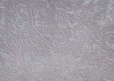 Solid sculpted rug taupe color