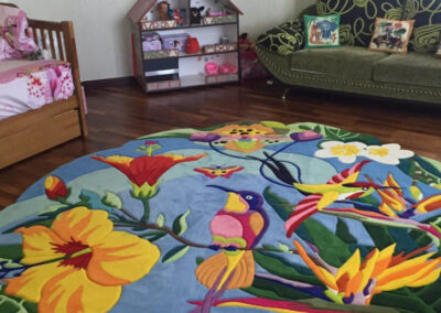 Children's Carpet - Tropics. Carpet studio for the production of custom carpets.