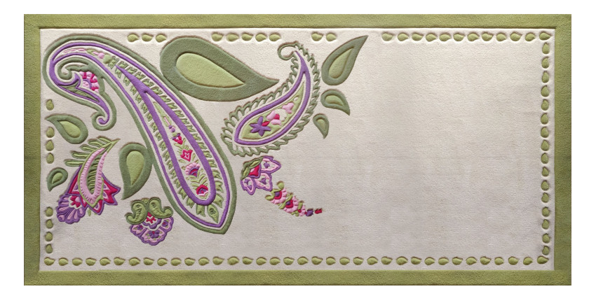 Flowers of the east rug