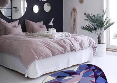 heart shaped rug visualisation
