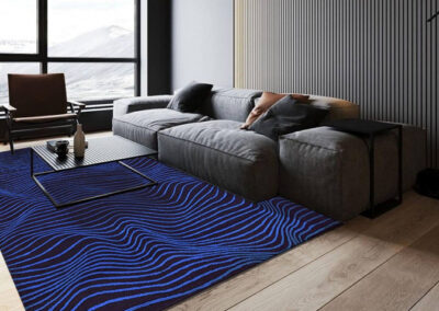 optical illusion carpet