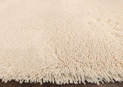 pile white fluffy carpet