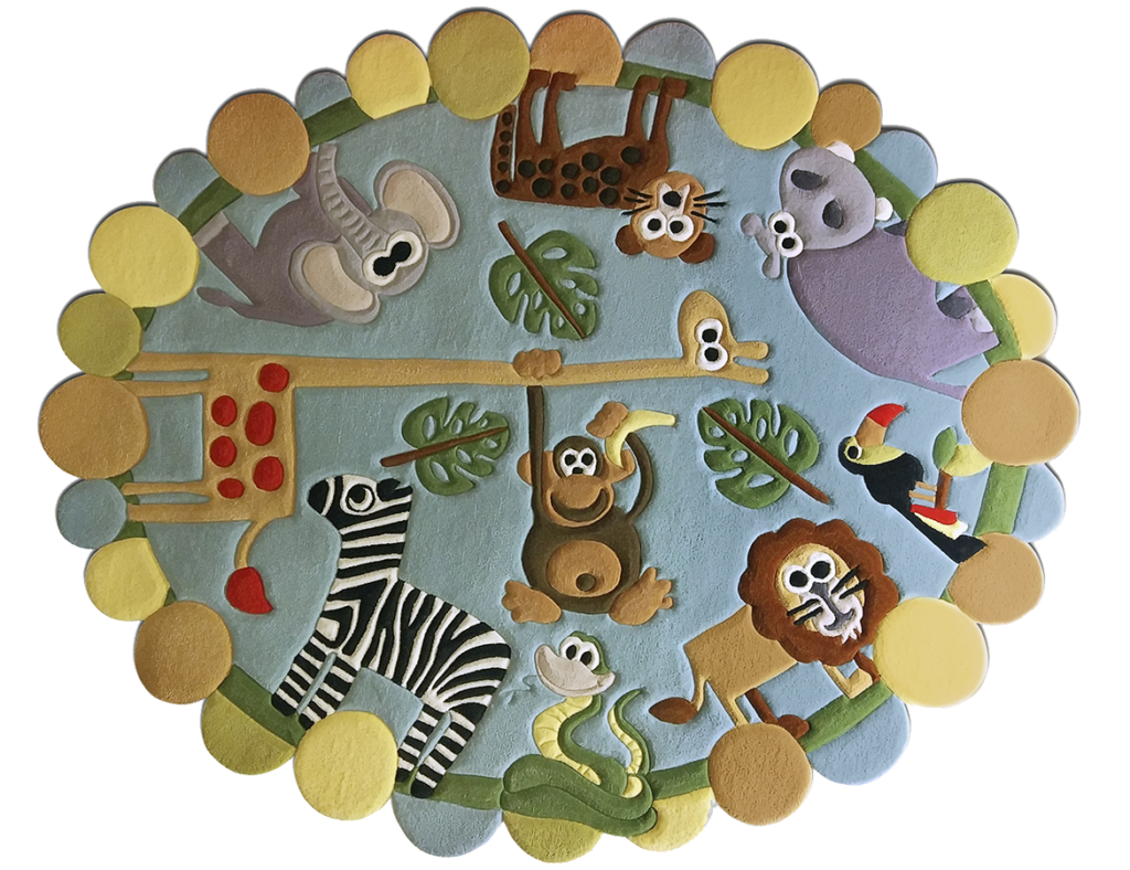 Rug children zoo. Any size, design and shape.