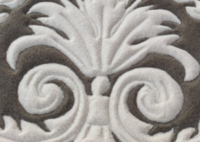fragment square rug classic style
