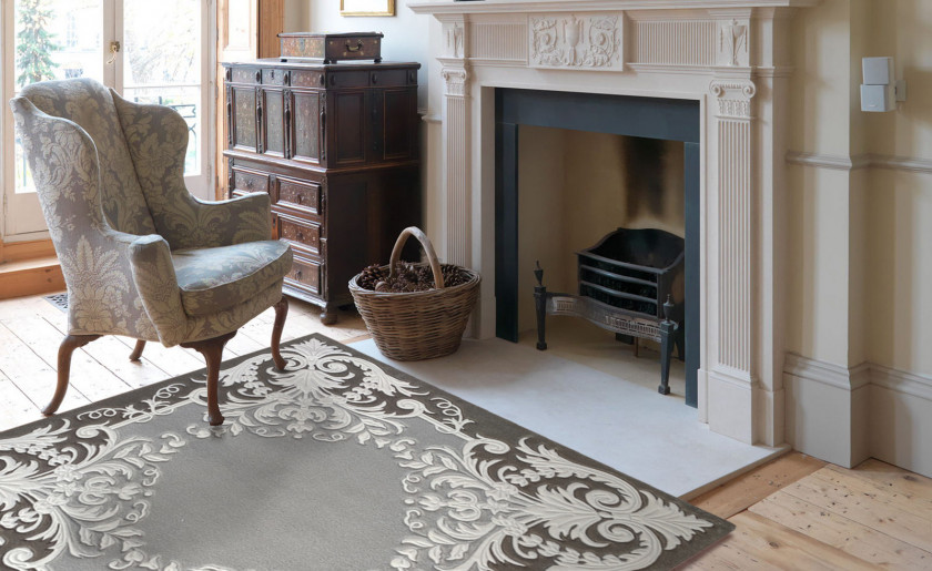 Square Carpet in Classical Style