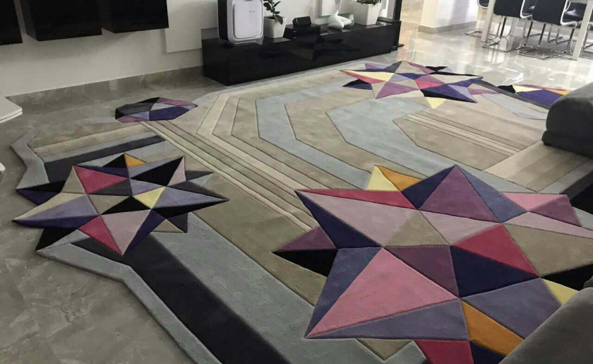 “Diamonds” Rug – A Balance of Elegance and Design