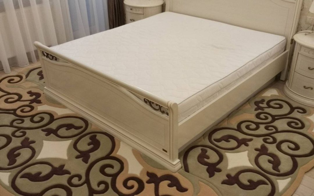 Custom Rug Inspired by Wrought Iron Bed Design