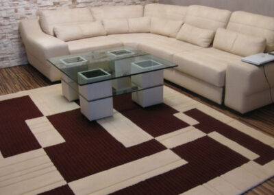 Geometric Mystery Carpet. Carpet studio for the production of custom carpets.